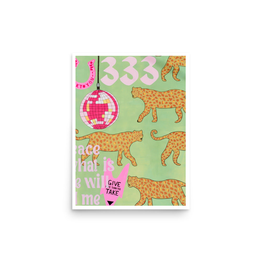 "tiger" print