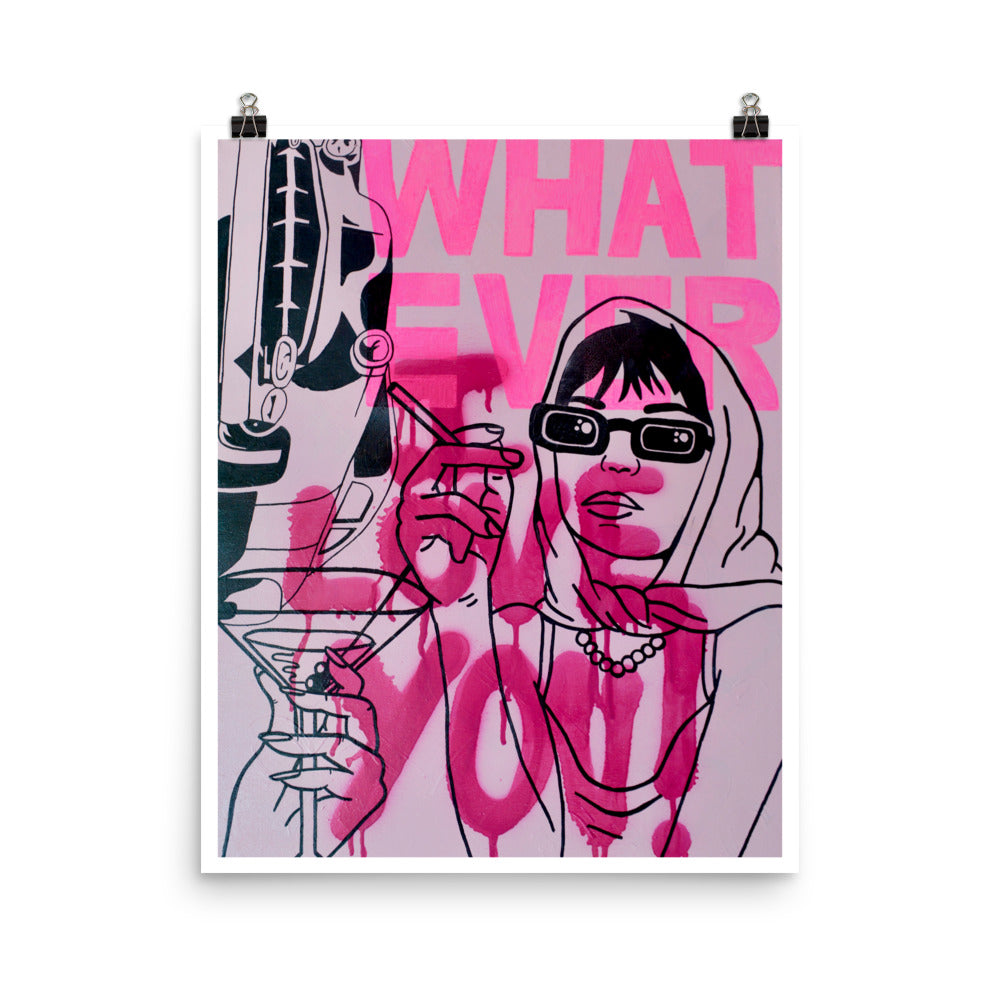 "whatever" print